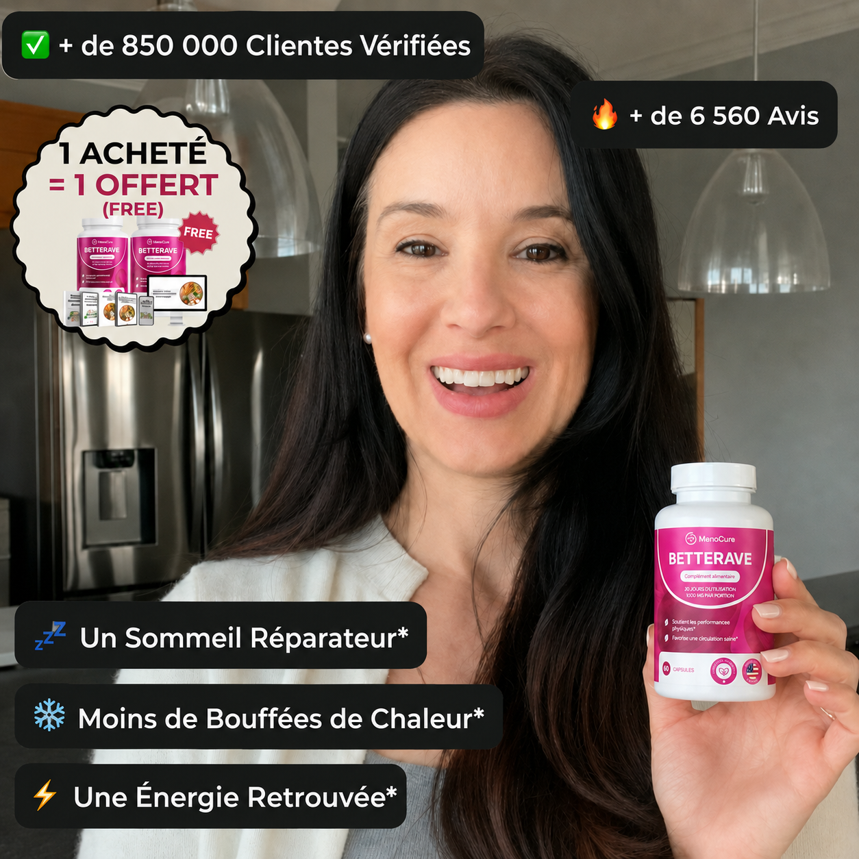 MenoCare — Régule le sommeil et relance le métabolisme