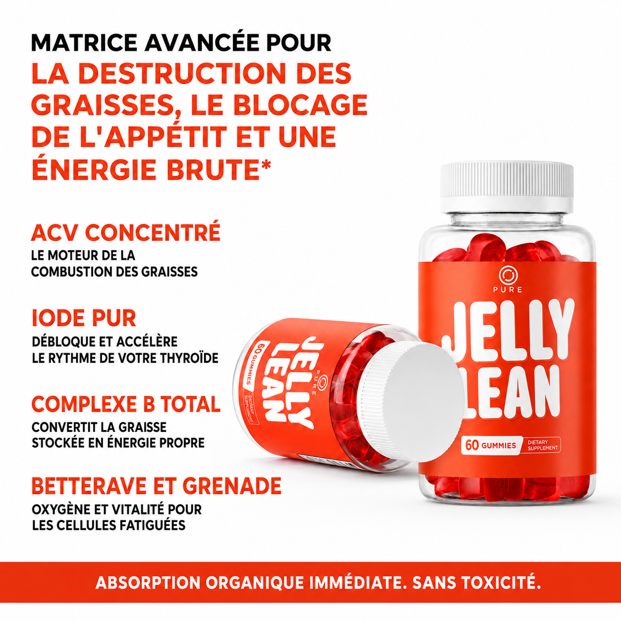 JellyLean — Réactivez Votre Métabolisme Et Éliminez Les Ballonnements