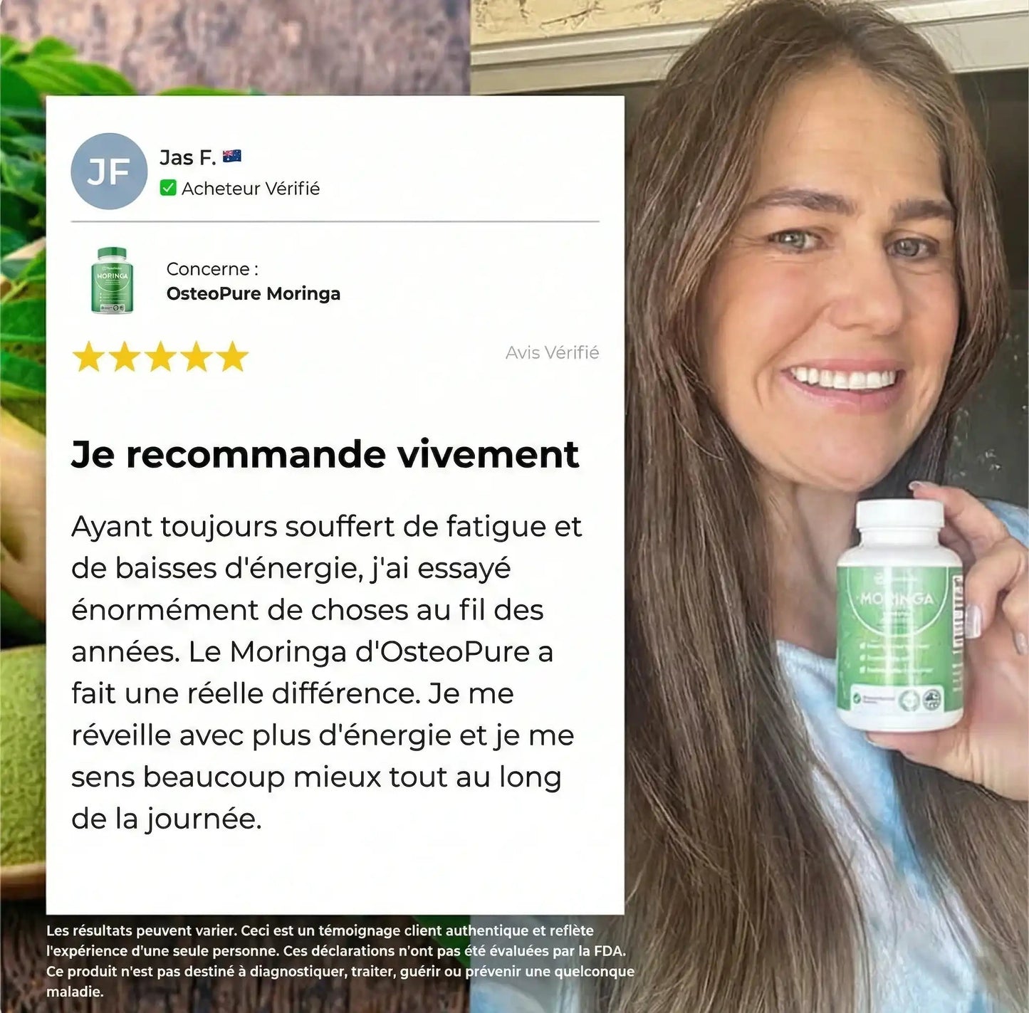 OstéoPure — Élimine les brûlures, calme les nerfs et restaure la sensibilité